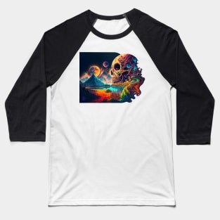 Alien World |Trippy|Dark| Baseball T-Shirt